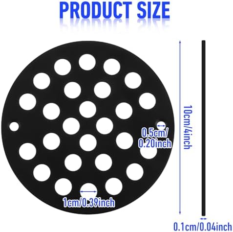 Stainless Steel Round Shower Drain Cover for Bathroom and Kitchen