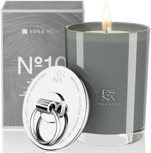 ESNA HOME Luxury Lemongrass Scented Candle 88oz