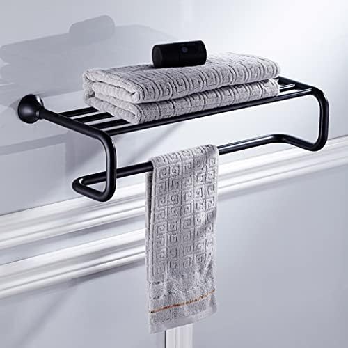 ANNBKA Black Bronze Towel Holder Wall Mounted 1