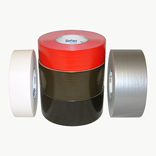 Shurtape PC-622 Contractor Grade Duct Tape 2in x 60yds Red 1
