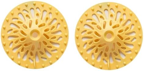 2pcs Hair Catcher Silicone Drain Stopper for Bathroom and Kitchen
