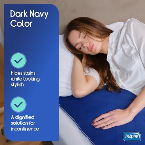 Inspire Waterproof Washable Mattress Pad for Incontinence