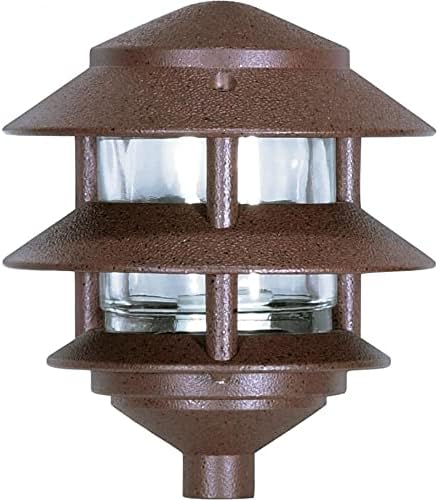 NUVO SF76 632 One 2 Louver Pathway Light Old Bronze