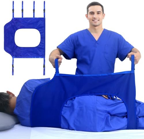 OISNSOIN Positioning Bed Pad with Handles 31x29 Incontinence Mattress 1