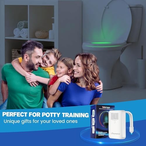 Chunace Toilet Bowl Night Light with Motion Sensor 1