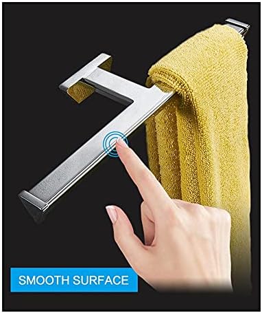 Brass Towel Bar Double Arm Holder for Bathroom and Kitchen