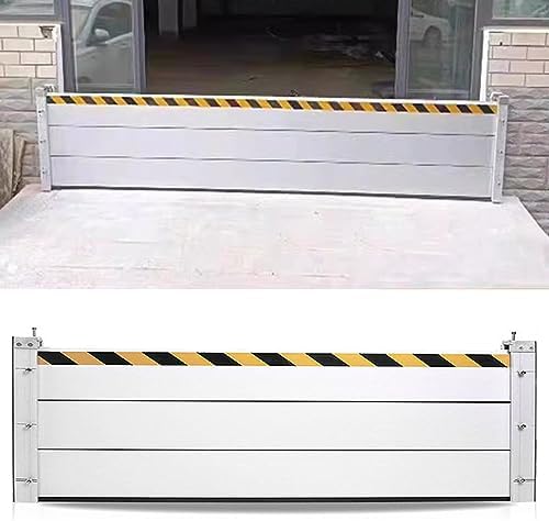 High Flood Control Baffle Door Barrier with Aluminum Gate