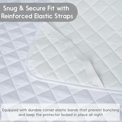 QATAN Queen Mattress Protector Waterproof for Incontinence