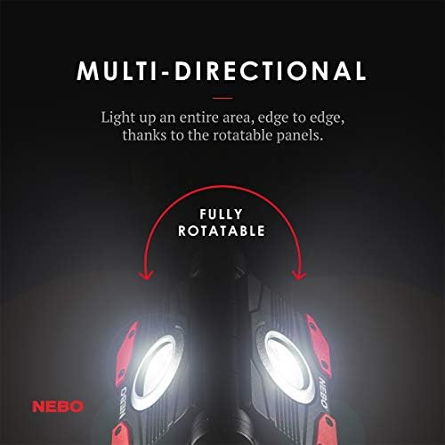NEBO OMNI 2K Work Light with USB Power Bank