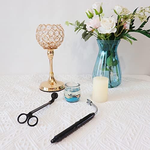 Vidisan Rechargeable Candle Lighter and Wick Trimmer Set - Black