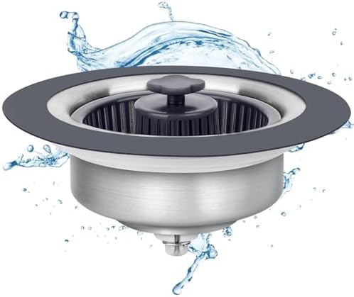 Semour 3 in 1 Kitchen Sink Drain Strainer Stopper 1