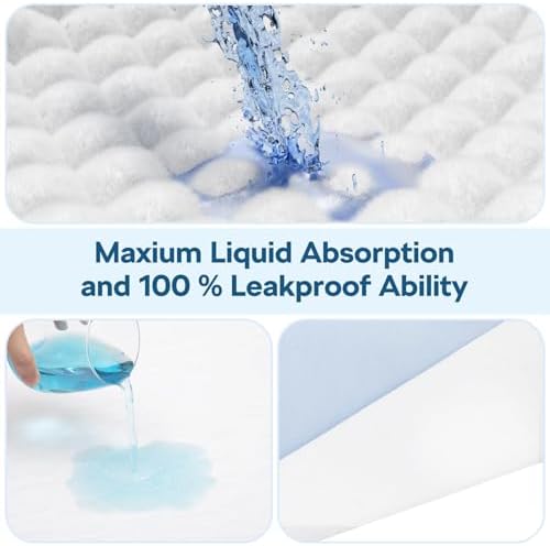 4 Pack 36x38 Reusable Incontinence Bed Pads 1