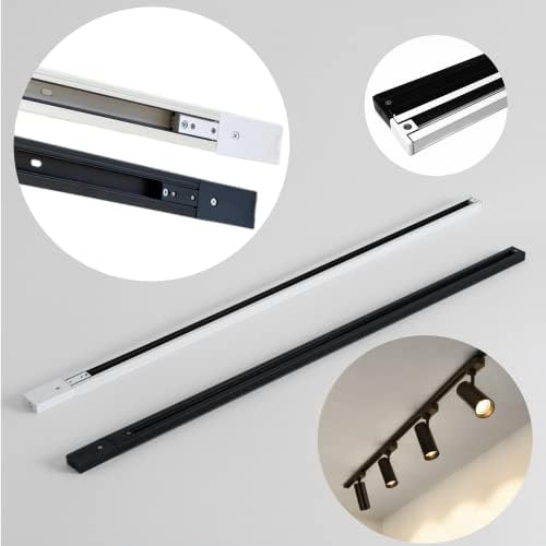 HSJZZM H Track Lighting Rail Kit 5FT 120V White