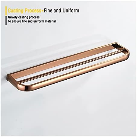 ANNBKA Double Towel Bar Rose Gold
