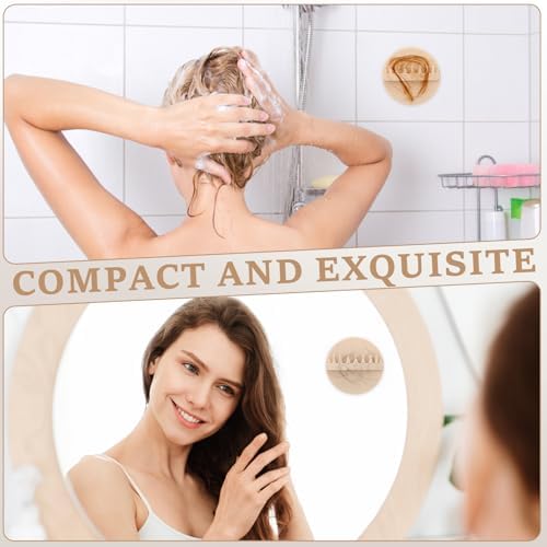 2pcs Wall Mount Suction Hair Collector for Bathroom 1