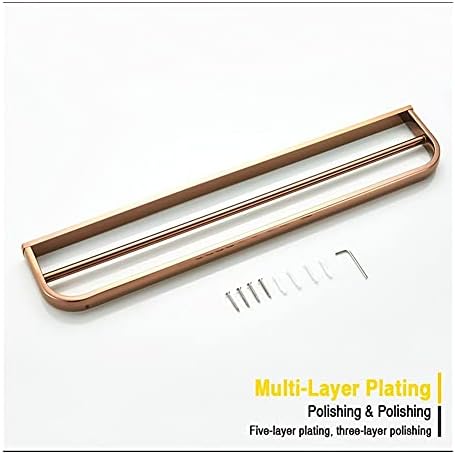 ANNBKA Double Towel Bar Rose Gold
