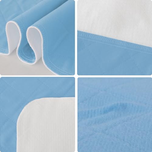 Springspirit Reusable Waterproof Bed Pads 34x36 2 Pack