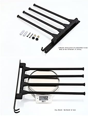 ANNBKA Towel Bar 304 Stainless Steel 2-4 Bar Wall Mount