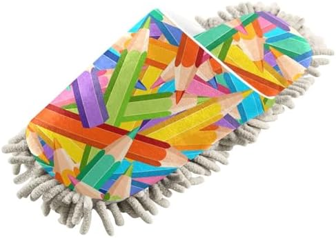 Sinestour Mop Slippers for Floor Cleaning Washable and Comfortable