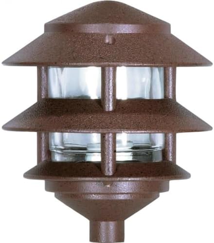NUVO SF76 632 One 2 Louver Pathway Light Old Bronze