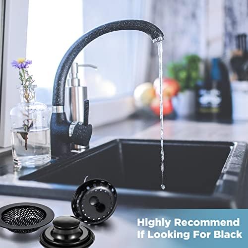 Mudder 3 Pcs Stainless Steel Sink Strainer Set