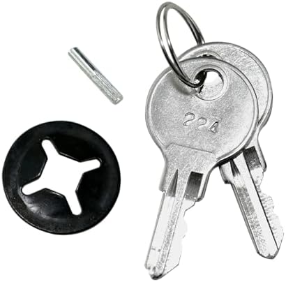 Garage Door T Handle Lock - Keyed