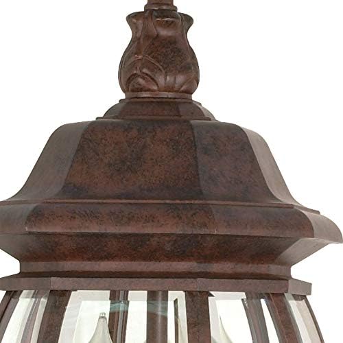 Nuvo 60895 3 Light Hanging Wall Lantern BronzeDark