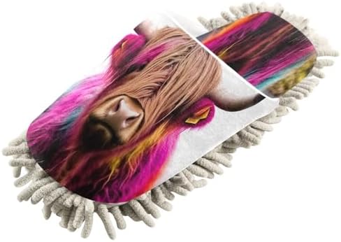 Zhirexin Colored Mopping Slippers Microfiber