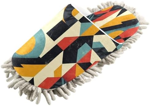 Zhirexin Colorful Lattice Kitchen Cleaning Slippers 1