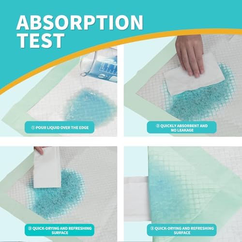 MILDPLUS Extra Large Disposable Bed Pads 40X36