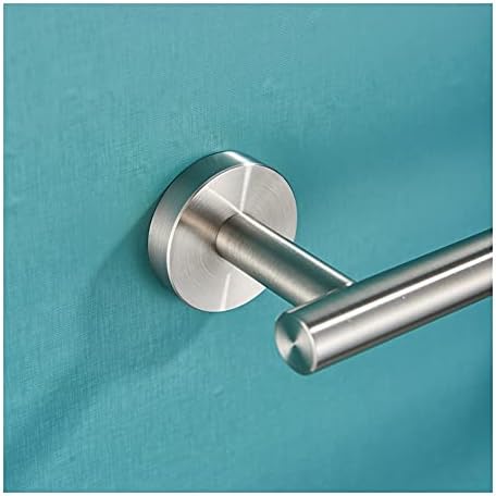 ANNBKA Bathroom Hardware Towel Bar Set with Robe Hook and Shelf
