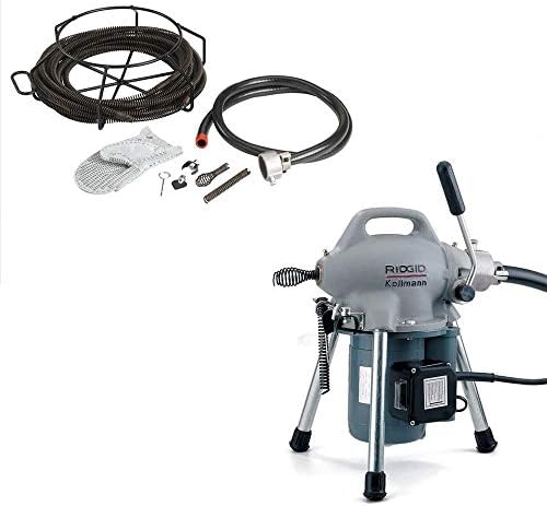 RIDGID 58920 K-50 Sectional Machine with 59365 Cable Kit