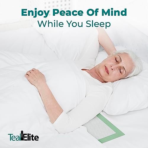 Teal Elite Chucks Pads for Adults 50 Count Extra Large