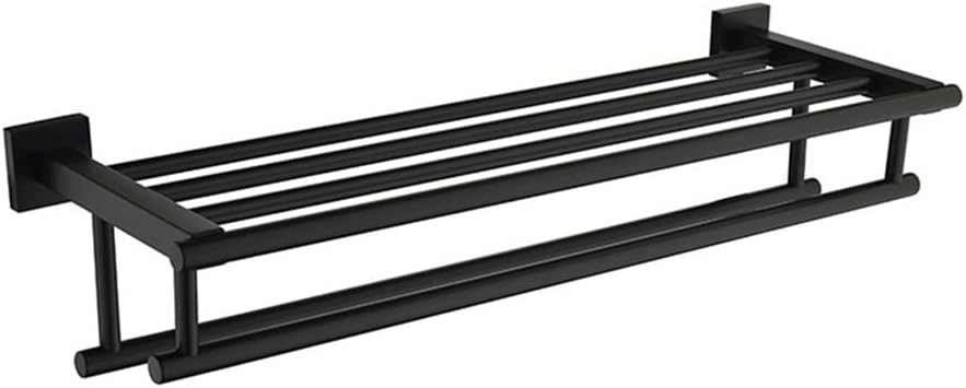 ANNBKA 304 Stainless Steel Towel Shelf Wall Mounted