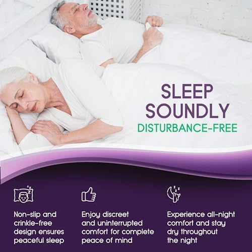 Royal Care Incontinence Bed Pads - 4 Pack 34x36 Reusable Waterproof