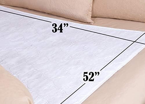 Masirs Mattress Pad Sheet Protector - 34x52 Inches