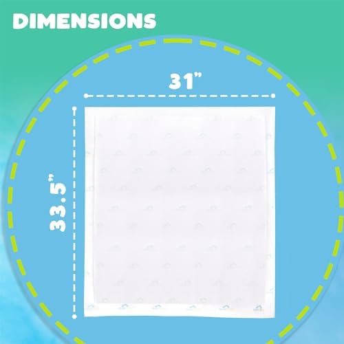 KinderSense Ultra Absorbent Bed Pads - 31 x 335 40 Count