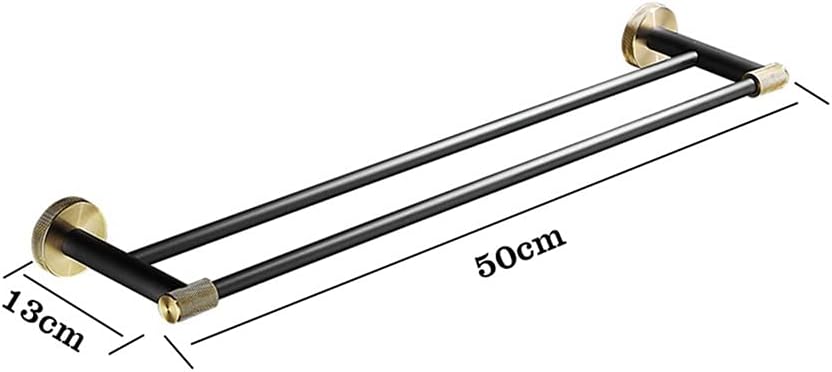 Stainless Steel Bathroom Hardware Set with Double Hanger