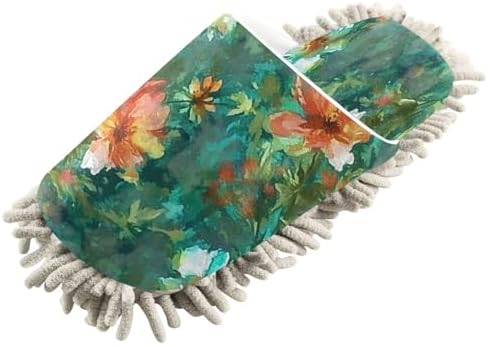 Zhirexin Cleaning Slippers with Microfiber Mop Pads