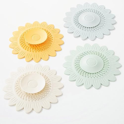Hair Catcher Shower Drain Cover Protector Silicone