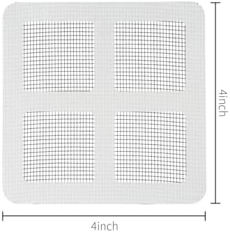 Patty Both 20 Pack 4x4 Disposable Hair Catcher for Drain 1