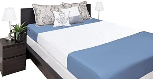 Idyll Nights Reusable Incontinence Bed Pad - Large 36x72 Waterproof Coverage