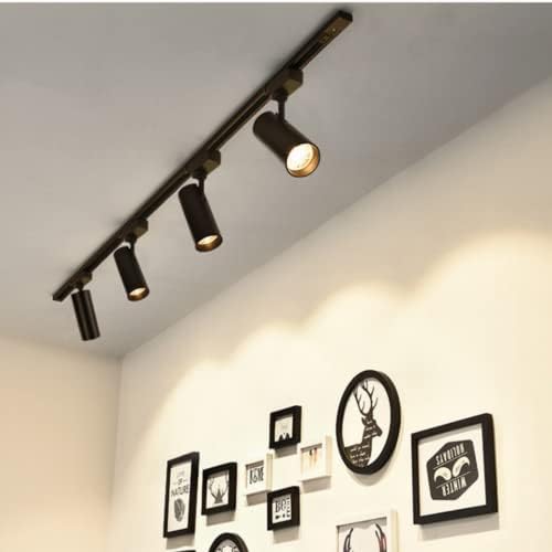 HSJZZM H Track Lighting Rail Kit 5FT 120V White