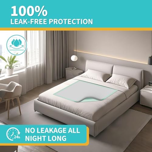 MILDPLUS Extra Large Disposable Bed Pads 40X36
