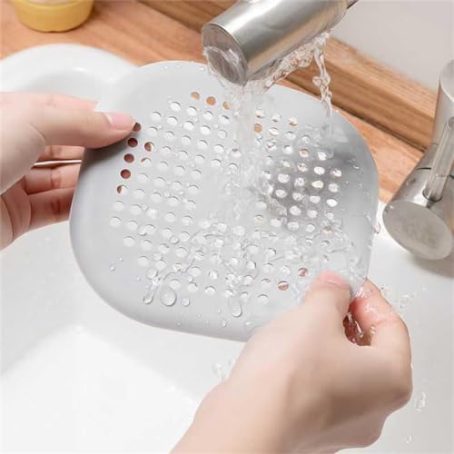 WELANGBN Square Hair Catcher with Suction Cup 2 Pack