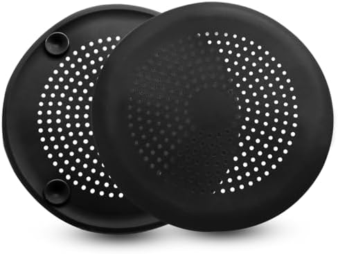 Waziaqoc 2 Pack Drain Hair Catcher Black