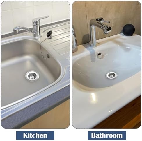 KALIONE Bathtub Hair Catcher Strainer 279 Inch Stainless Steel