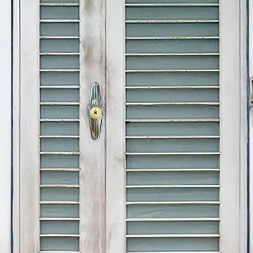 Garage Door Lock T Handle with 4 Keys Replacement Kit