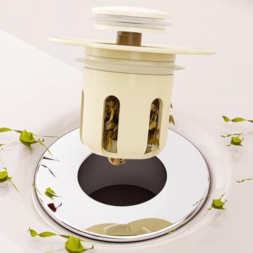 Freestanding Bathtub Drain Stopper with Flower Design 1