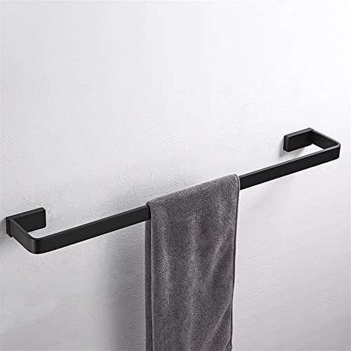 ANNBKA Matte Black Copper Towel Bar 30cm